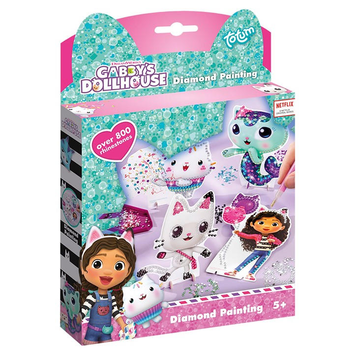 totum Gabby's Dollhouse Diamond Painting - Multi