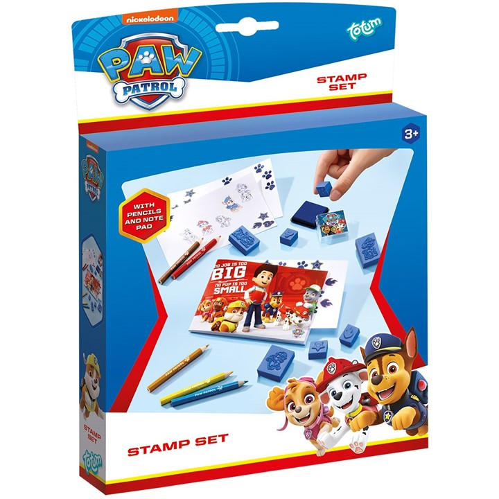 totum Paw Patrol Stamp Set - White
