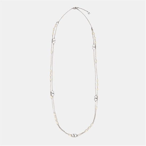 VALENTINO GARAVANI - Women's Signature Metal Chain Necklace