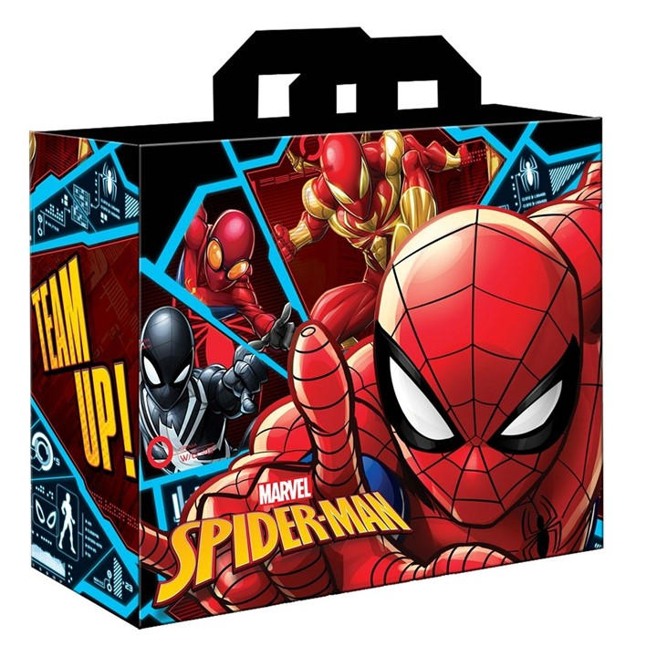 Spiderman Unisex Multi Shopping Bag -
