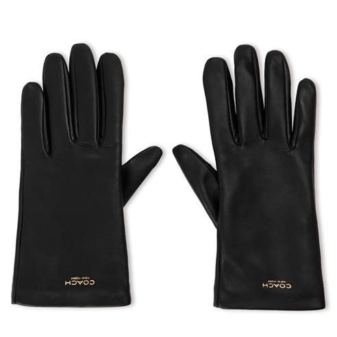 COACH - COACH NEW YORK WOMENS LEATHER TECH GLOVE