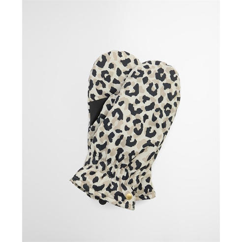 Barbour International - Harley Leopard Waterproof Mittens