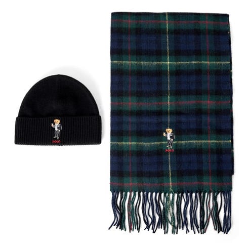 Polo Ralph Lauren - Polo Bear Wool Beanie and Scarf Gift Set