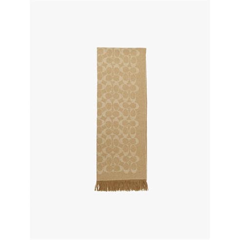 COACH - Jumbo Signature C Wool Blanket Scarf