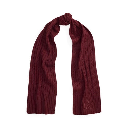 Lauren by Ralph Lauren - Women's Cable Wool Midweight Scarf