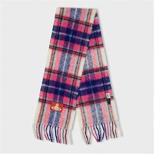 VIVIENNE WESTWOOD - Chunky Check Print Scarf