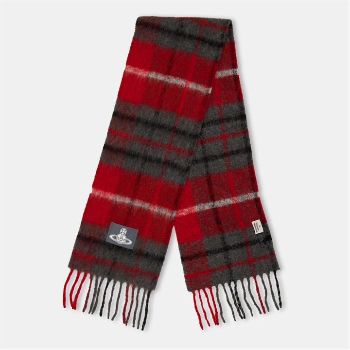 PINK - VIVIENNE WESTWOOD - Chunky Check Print Scarf