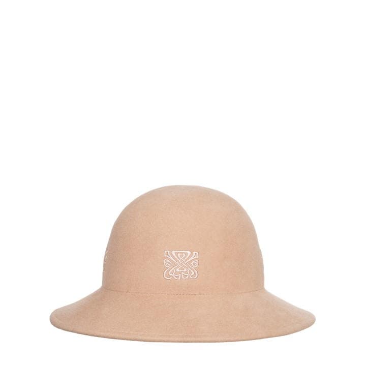 Biba Embroidered Bucket Hat In Neutral