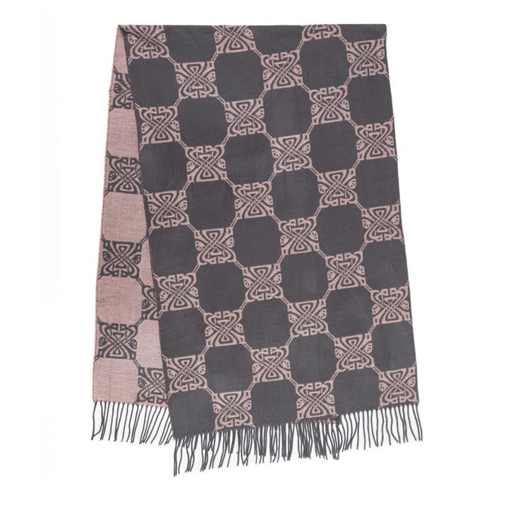 Biba Jacquard Scarf In Black