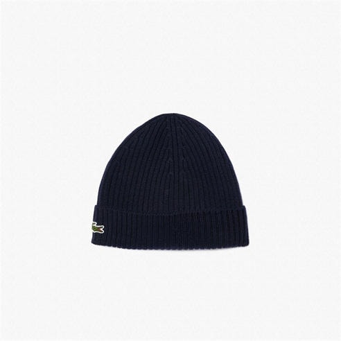 Lacoste - Men's Ribbed Knitted Beanie