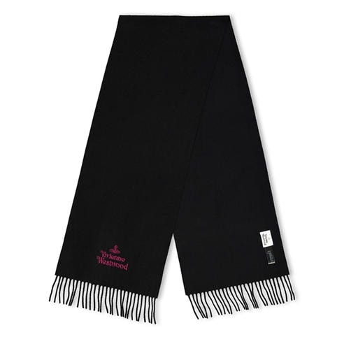 VIVIENNE WESTWOOD - Men's Wool Logo Midweight Scarf