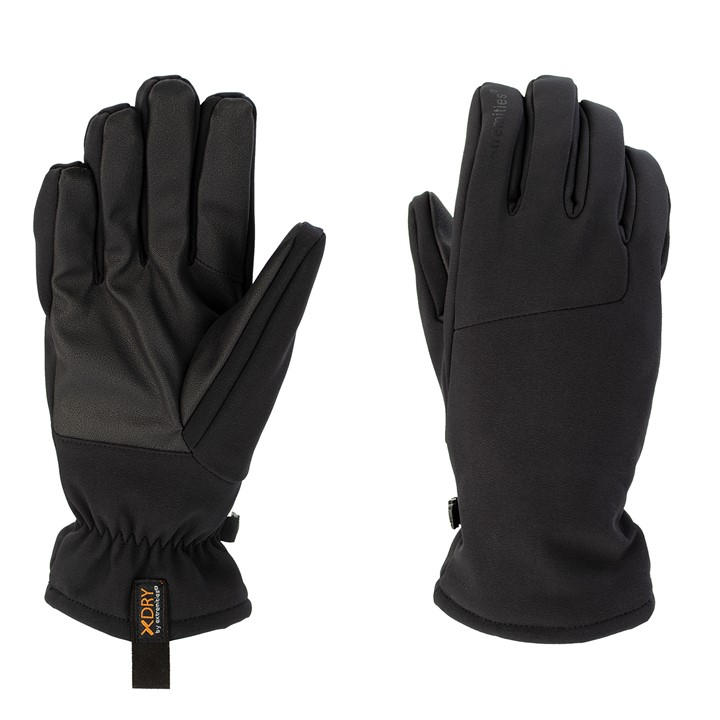 Extremities Unisex Black Focus Gloves Adults Medium