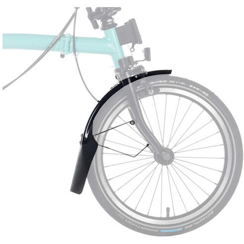 Brompton - Front Mudguard Blade & Flap