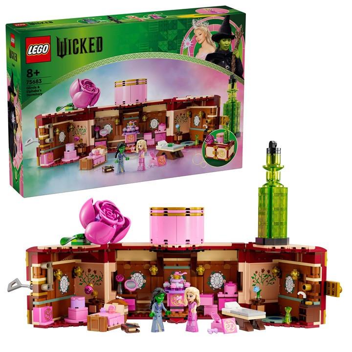 Lego Multi Wicked 75683 Glinda & Elphabas Dormitory -