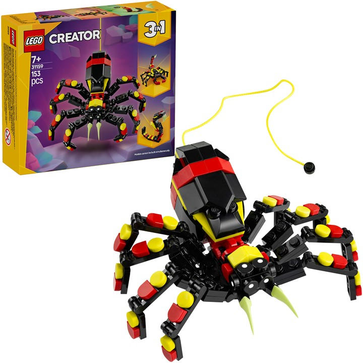 Lego Multi Creator 3In1 Wild Animals: Surprising Spider 31159 -