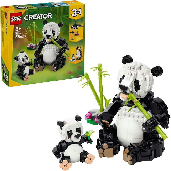 Lego Multi Creator 3In1 Wild Animals: Panda Family 31165 -