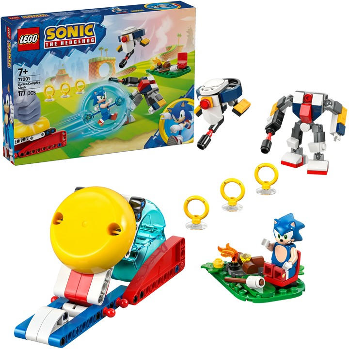 Lego Multi Sonic The Hedgehog: Sonic’s Campfire Clash 77001 -
