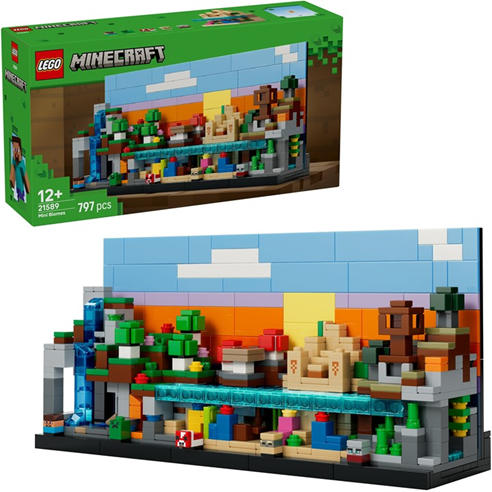 LEGO - Minecraft Mini Biomes Building Toy for kids 21589