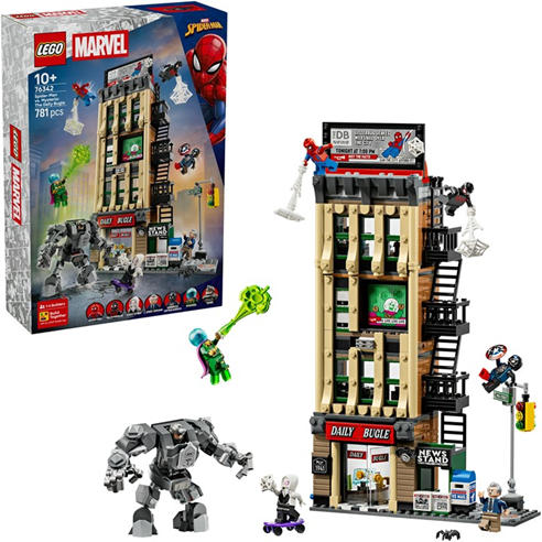 LEGO - Marvel Spider-Man vs. Mysterio: The Daily Bugle 76342