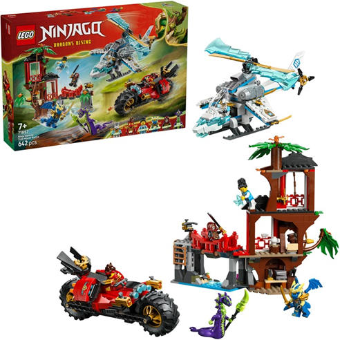 LEGO - NINJAGO Ninja Vehicle Tree House Battle Toy Set 71857