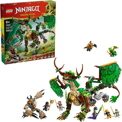 LEGO - NINJAGO The Dragon of Life Figure - Ninja Toy 71859