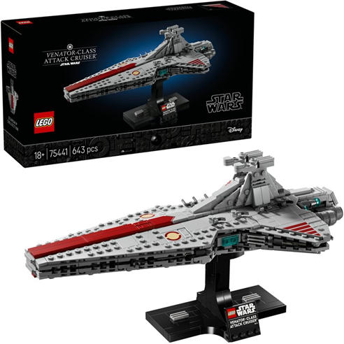 LEGO - Star Wars Venator-Class Attack Cruiser Model Kit 75441