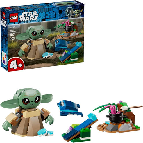 LEGO - Star Wars Grogu’s Homestead Toy Building Set 75443