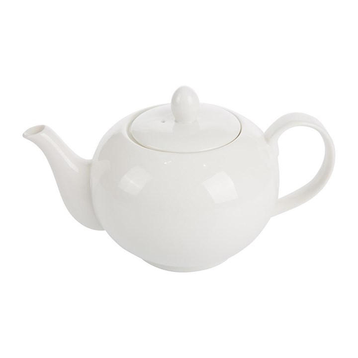 Pols Potten Unisex White Undressed Teapot