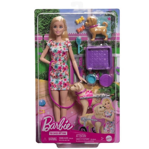 Barbie - Walk and Wheel Playset