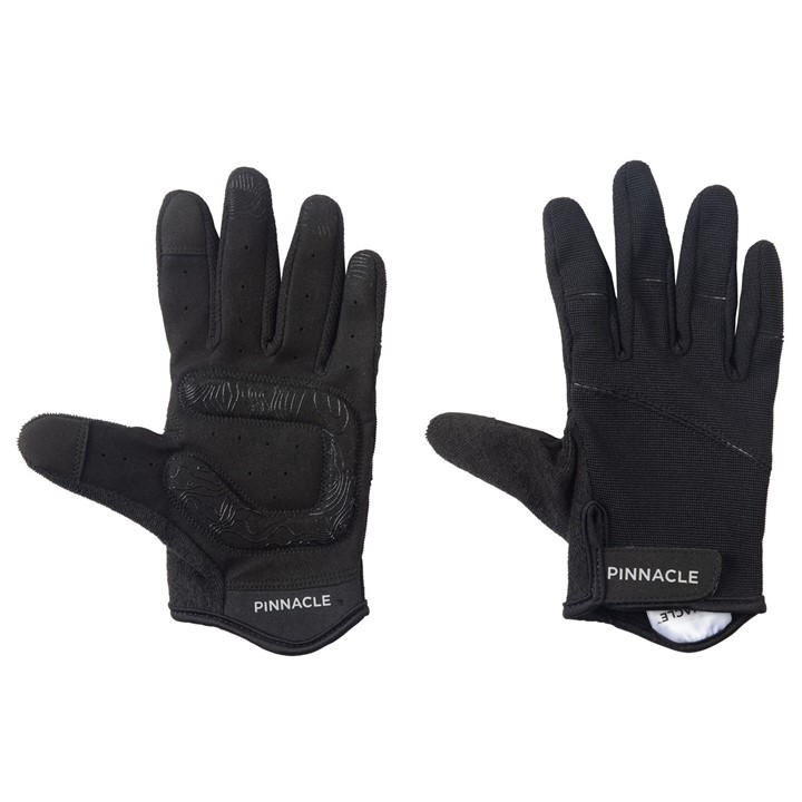 Pinnacle Unisex Black Cycling Glove Medium
