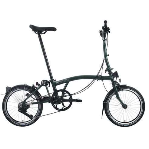 Brompton - C Line 12-speed - Mid Handlebar - Folding Bike