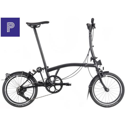 Brompton - P Line Urban - Mid Handlebar - Folding Bike