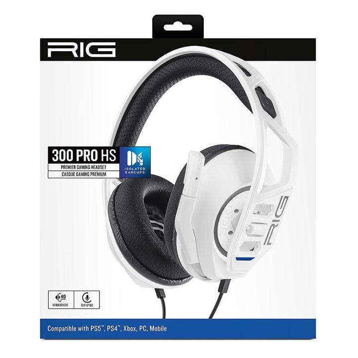 Merchandise - Nacon - RIG 300 PRO PlayStation Headset - White
