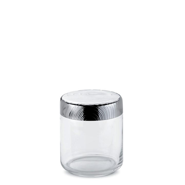 Alessi Unisex Clear Veneer Glass Storage Jar Medium