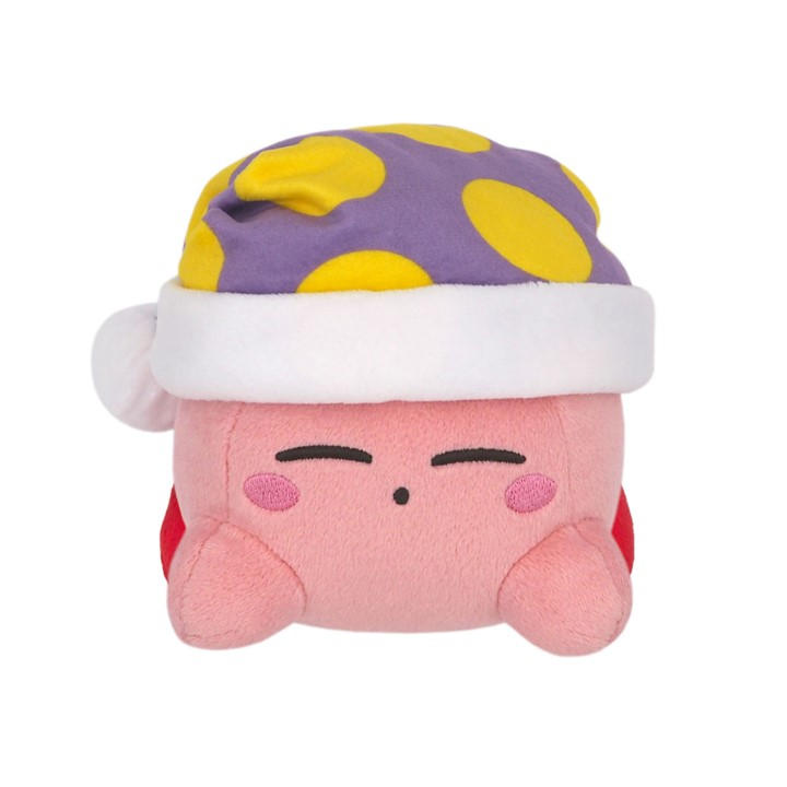 Super Mario Unisex Kids Pink San-Ei Official Kirby Plush Small