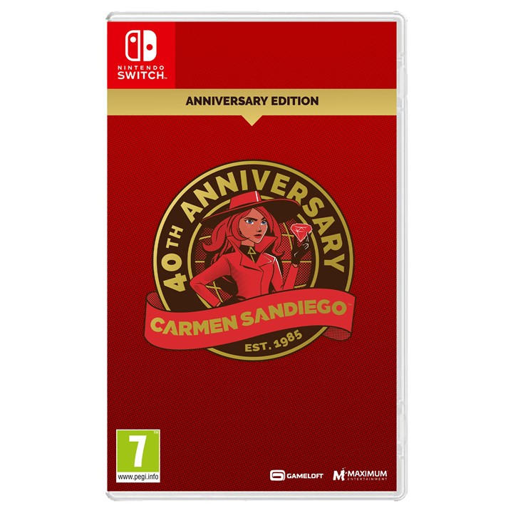 Maximum Games None Carmen Sandiego 40Th Anniversary Edition -