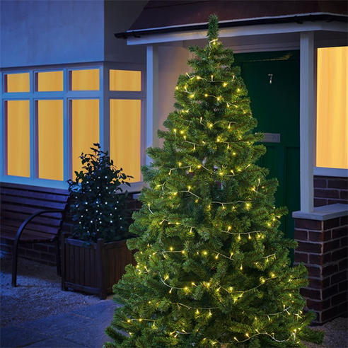 The Spirit Of Christmas - 41m Multifunction Warm White LED String Lights