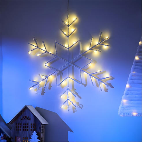 The Spirit Of Christmas - 30cm Hang Snowflake 54 White One Size