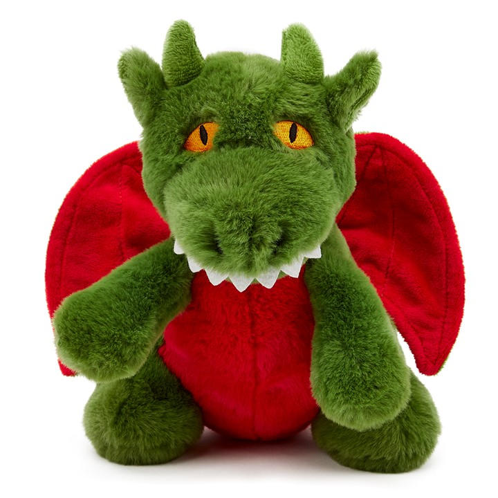 Zappi Co Zappi Co Dragon Green Soft Toy 21 cm ECO - Multi