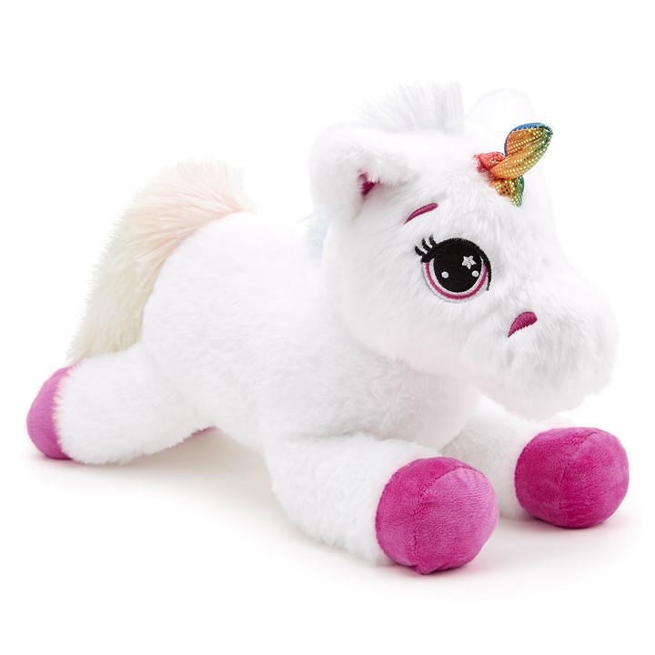 Zappi Co Unisex Kids Multi Co Unicorn Soft Toy 36 Cm Eco