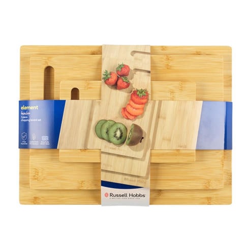 Russell Hobbs - Bamboo Chopping Board Set