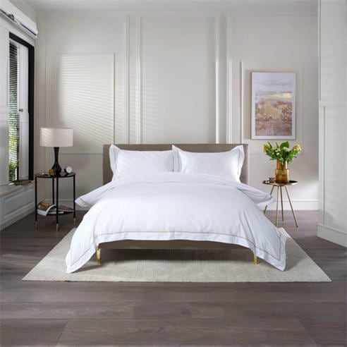 The Lyndon Company - Hampstead Percale Cotton Duvet Set