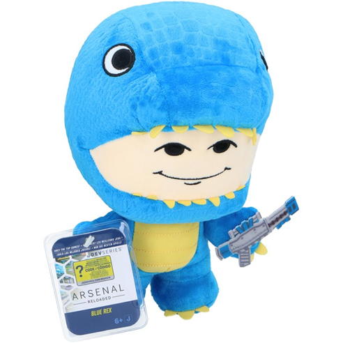 Edco - Blue Rex Plush Toy