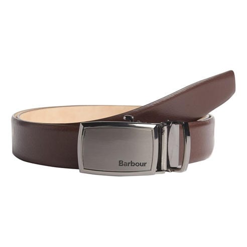 Barbour - Kyle Leather Plaque Belt