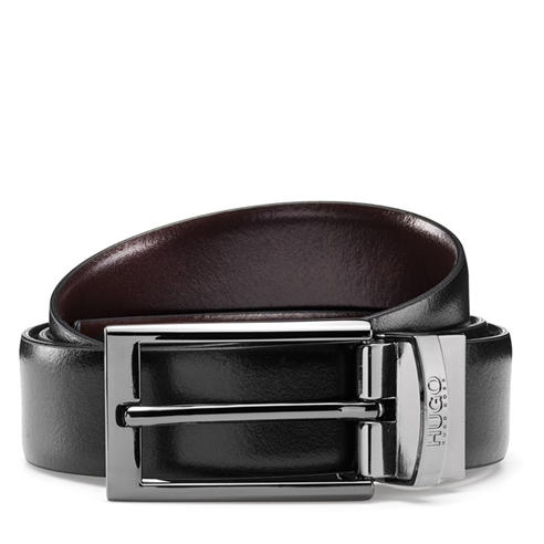 Hugo - Elvio-U 10187984 01 Leather Belt Mens