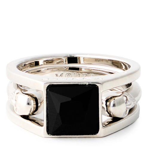 ALEXANDER MCQUEEN - Men's Alex Twin Skull Signet Ring