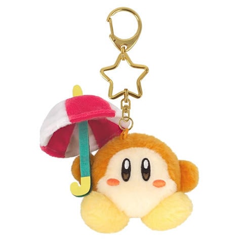 Super Mario - Kirby Parasol Waddle Dee Key Chain