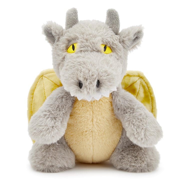 Zappi Co Zappi Co Dragon Grey Soft Toy 21 cm ECO