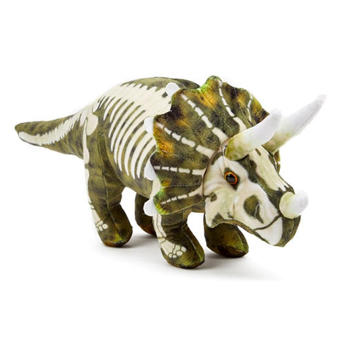 Zappi Co - Zappi Co Triceratops Skeleton Soft Toy 38 cm