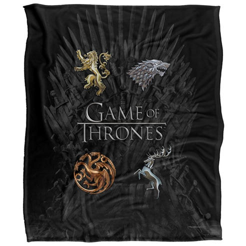 Game of Thrones - Chrome House Sigils Blanket